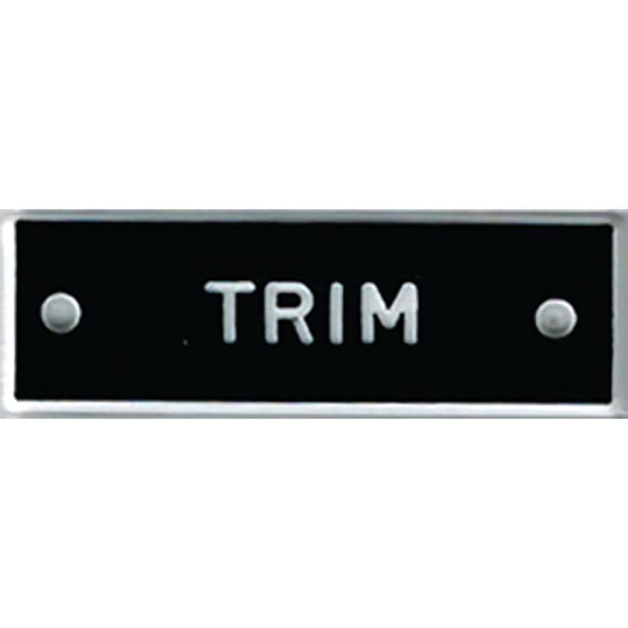 Identi-Plates™ Trim