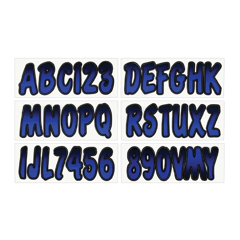 Series 200 Registration Kit (3”, Blue Metallic)