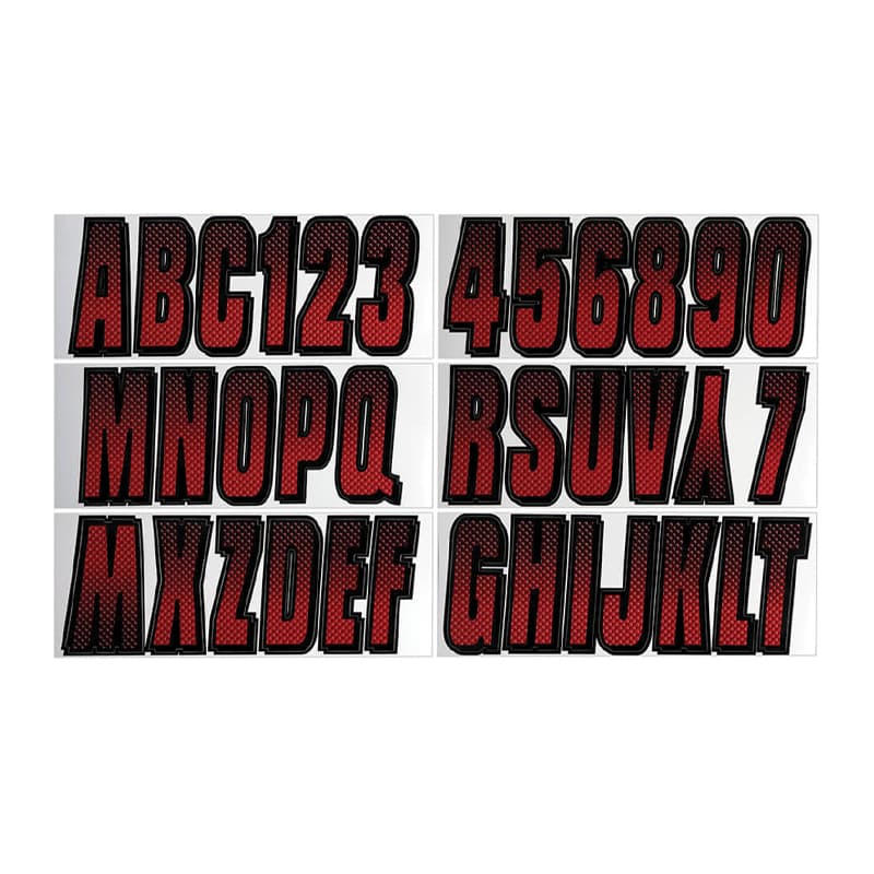 Series 300 Registration Kit (3”, Red/Black Fade)