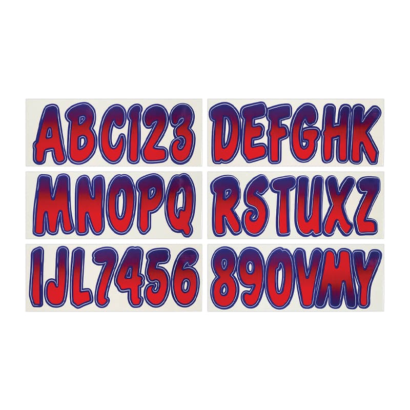Series 200 Registration Kit (3”, Red/Purple Fade)