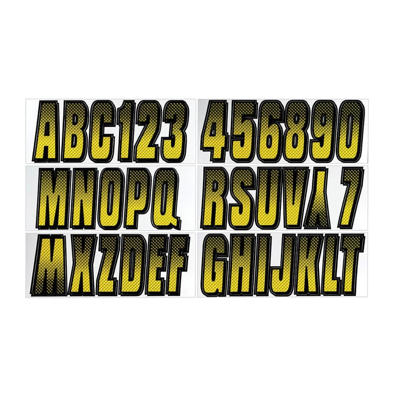 Series 300 Registration Kit (3”, Yellow/Black Fade)