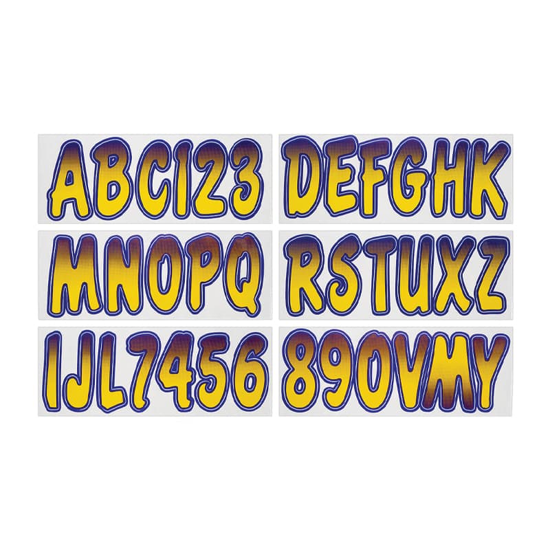 Series 200 Registration Kit (3”, Yellow/Purple Fade)