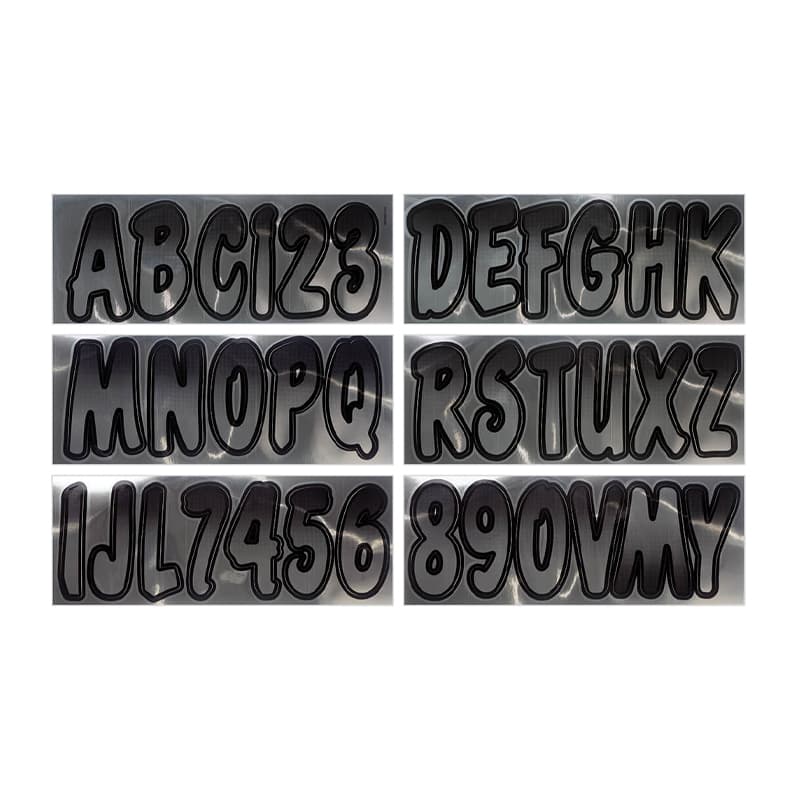 Series 200 Registration Kit (3”, Chrome/Black Fade)