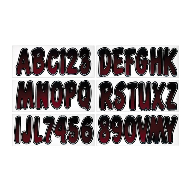 Series 200 Registration Kit (3”, Burgundy/Black Fade)