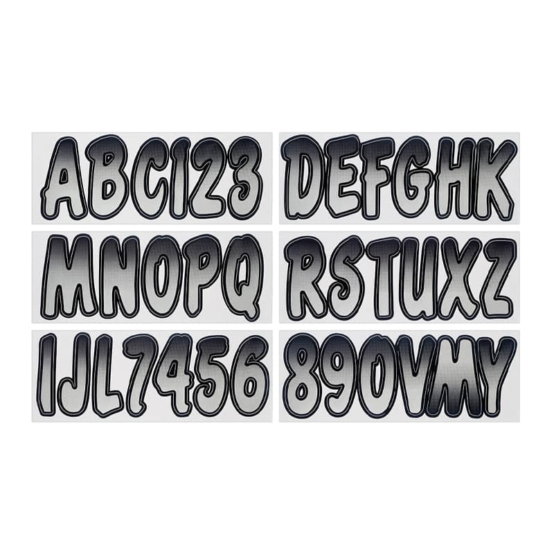 Series 200 Registration Kit (3”, Silver/Black Fade)