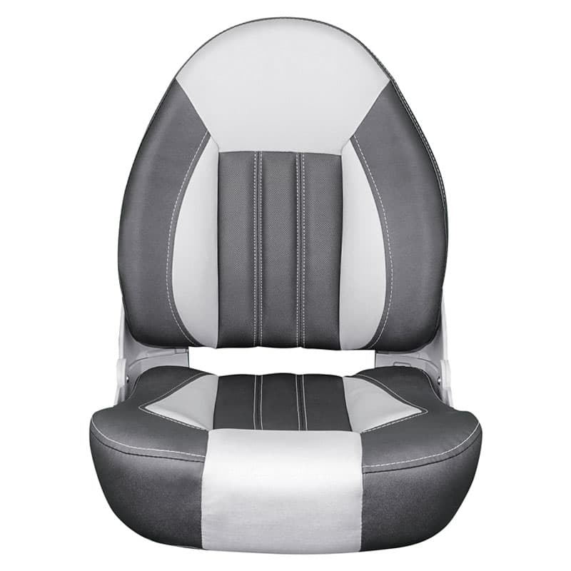 ProBax Orthopedic Boat Folding Seat - Charcoal/Gray/Carbon
