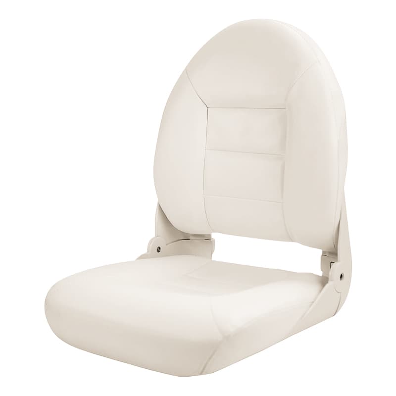 Navistyle High-Back Folding Seat - White