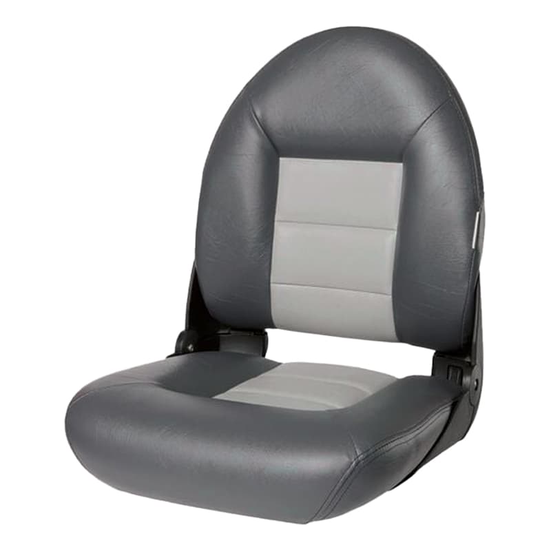 Navistyle High-Back Folding Seat - Charcoal/Gray