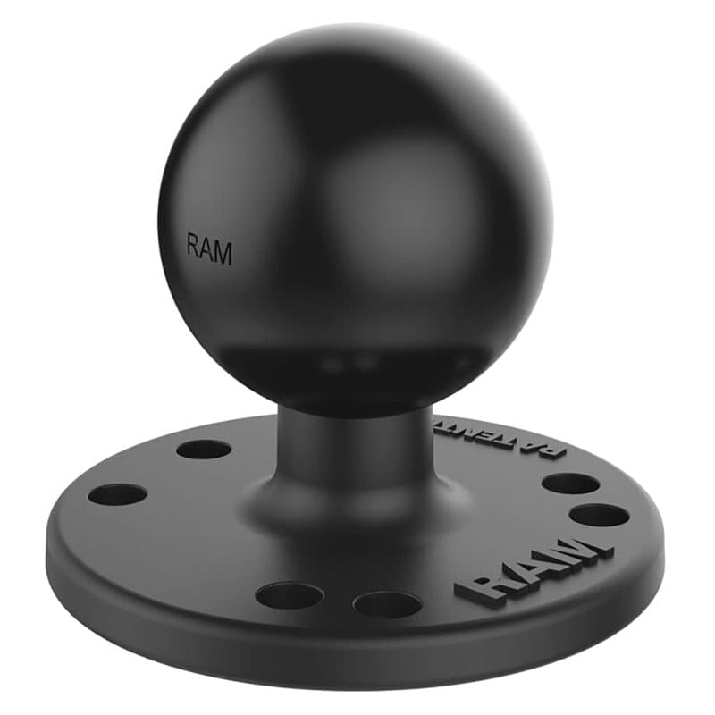 Round Plate with Ball