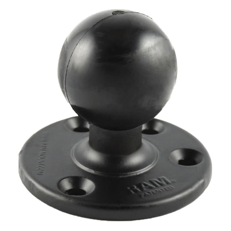 Round Plate with Ball