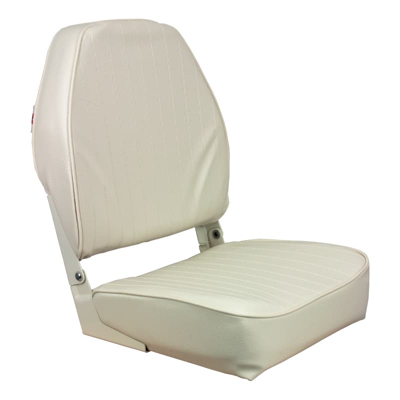 Economy High-Back Folding Seats - White