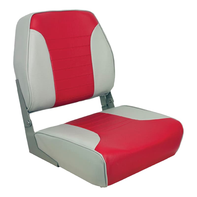 Economy Folding Seats - Gray/Red