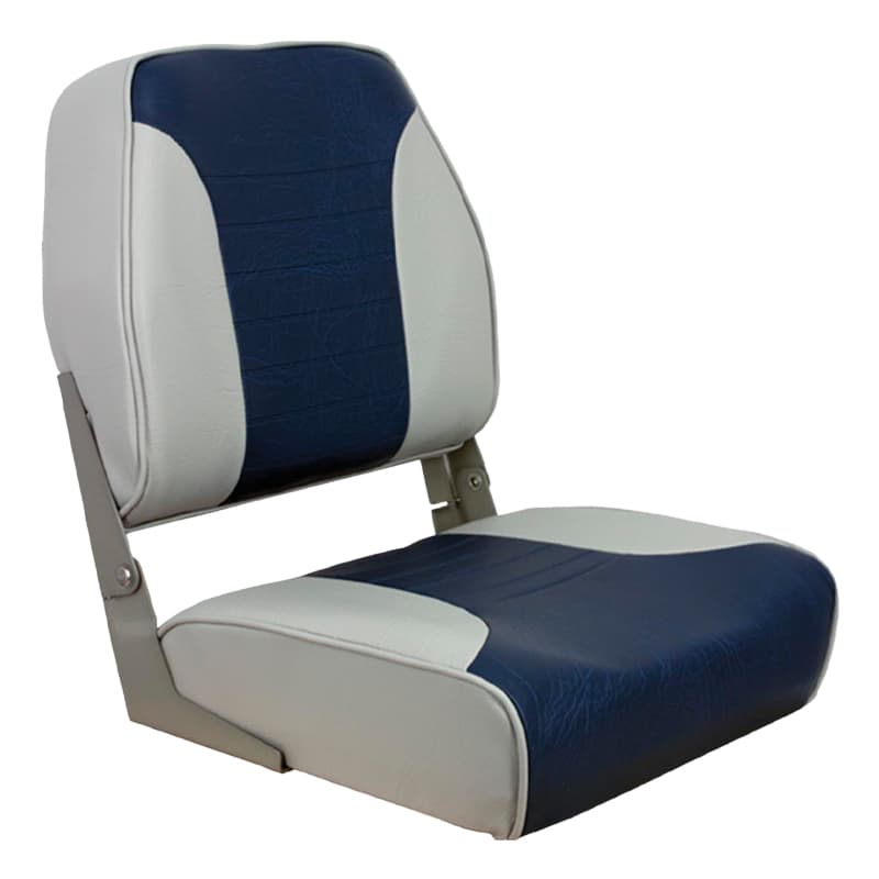Economy Folding Seats - Gray/Blue