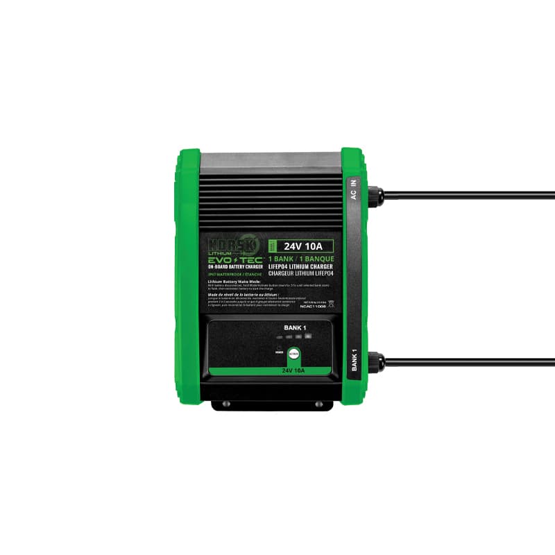 Evo-Tec™ On-Board Battery Charger - 1 Bank (24V @ 10A)