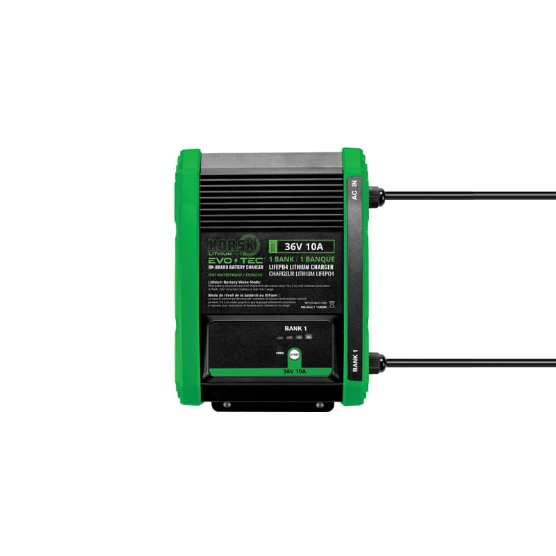 Evo-Tec™ On-Board Battery Charger - 1 Bank (36V @ 10A)