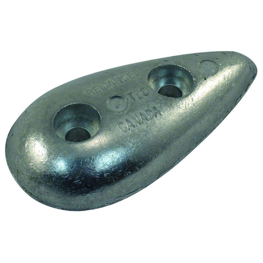 Tear Drop Zinc Anode (3-1/2” L x 1-3/4” W)