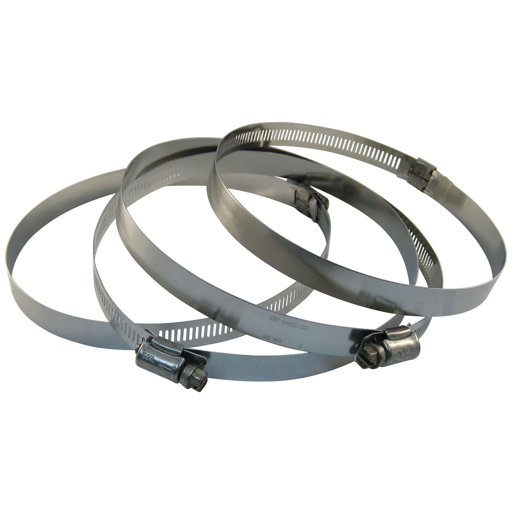 9/16” Hy-Gear® 63-4 Stainless Steel Hose Clamps (4” - 6”)
