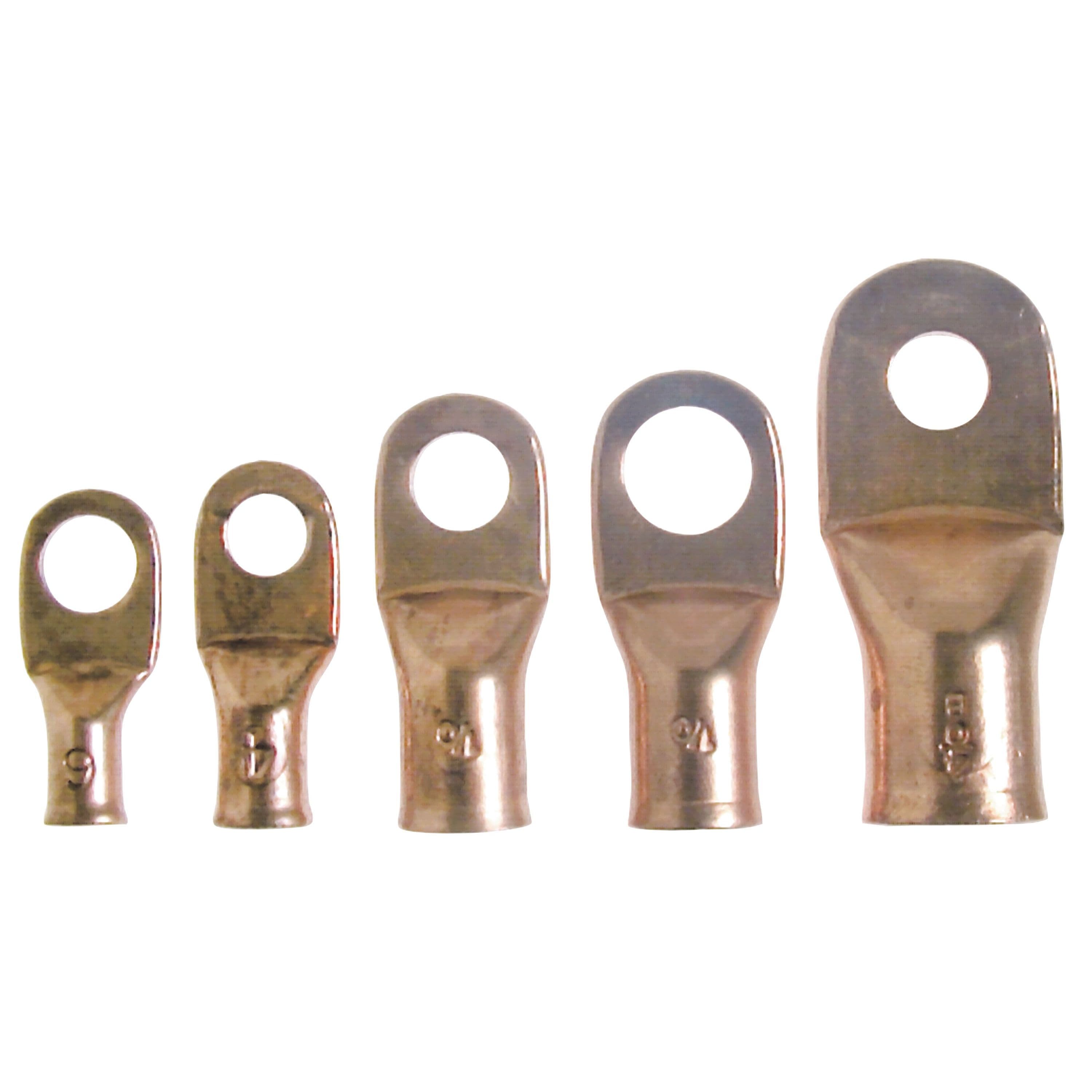 Copper Lugs (8 Gauge, 3/8” Stud Hole)