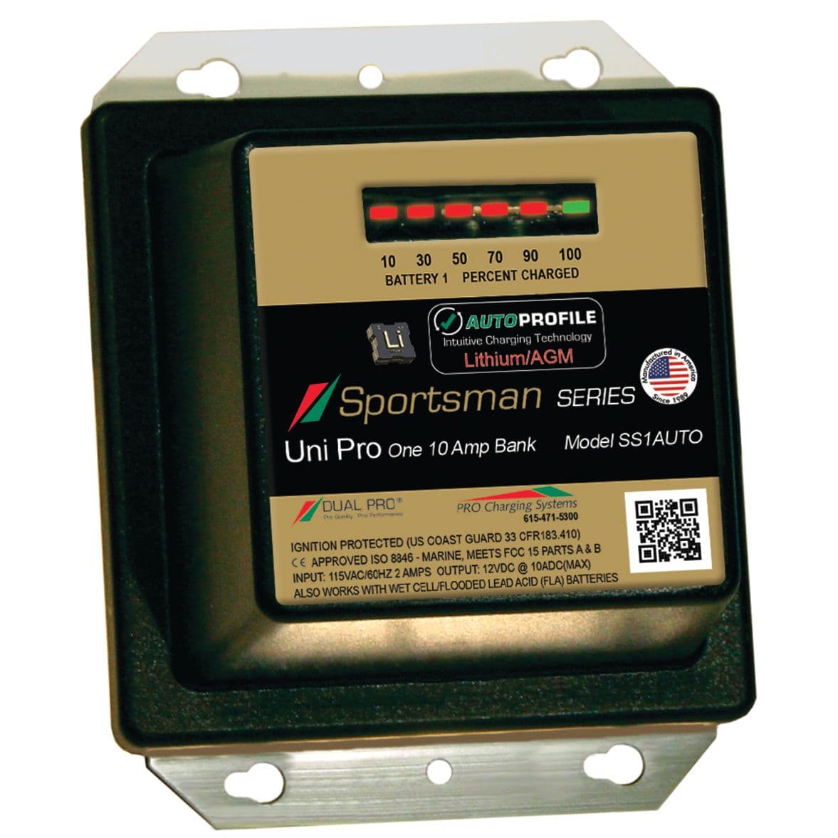 12V Sportsman Series Battery Charger (10 Amp)