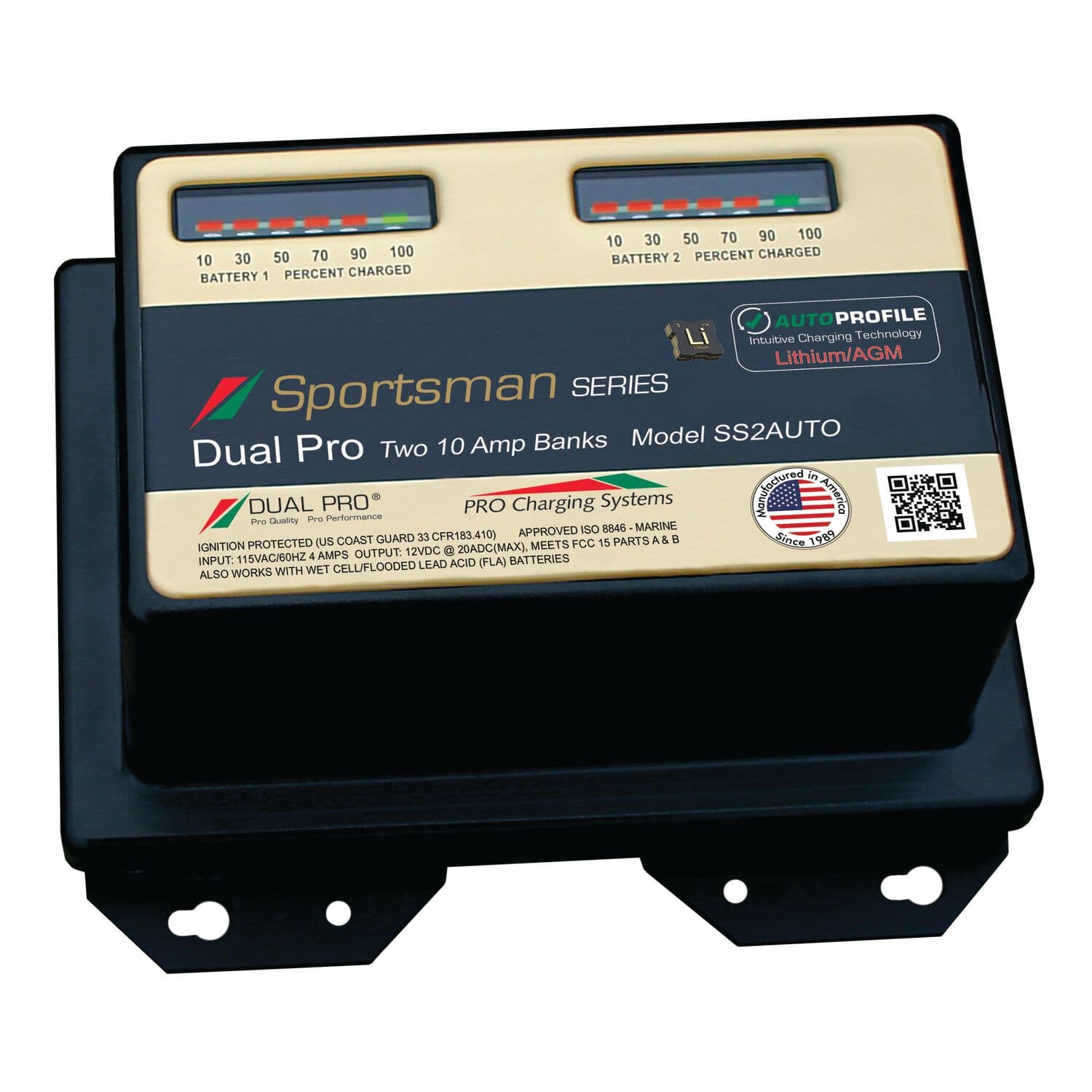 12V-24V Sportsman Series Battery Charger (20 Amp)