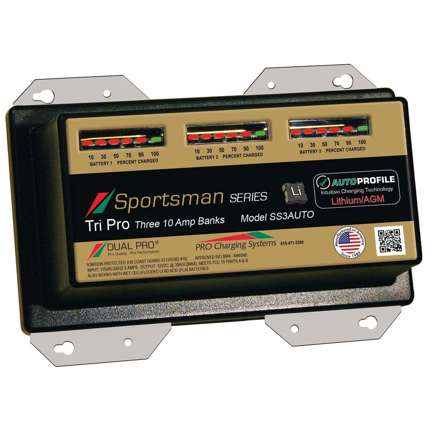 12V-36V Sportsman Series Battery Charger (30 Amp)