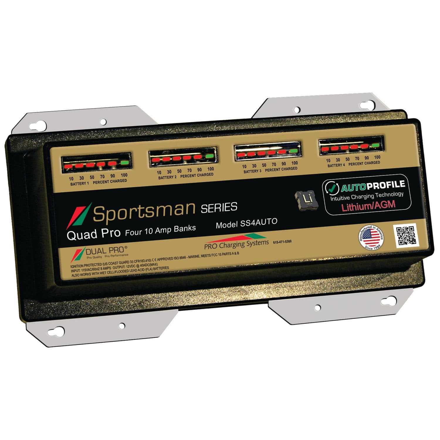 12V-48V Sportsman Series Battery Charger (40 Amp)