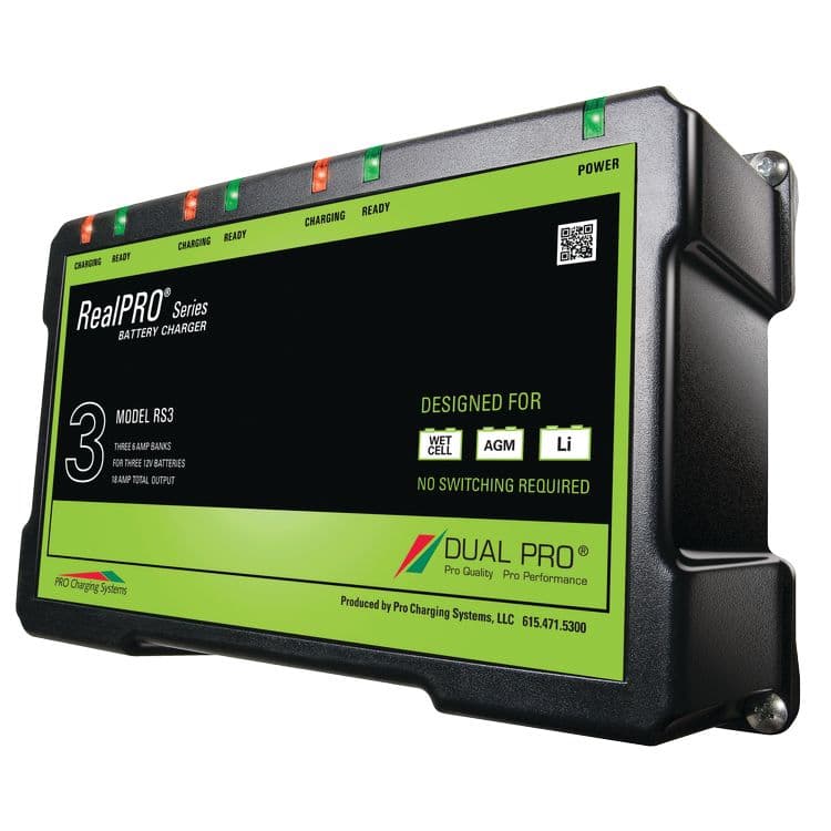 12V-36V RealPRO Series Battery Charger (18A)