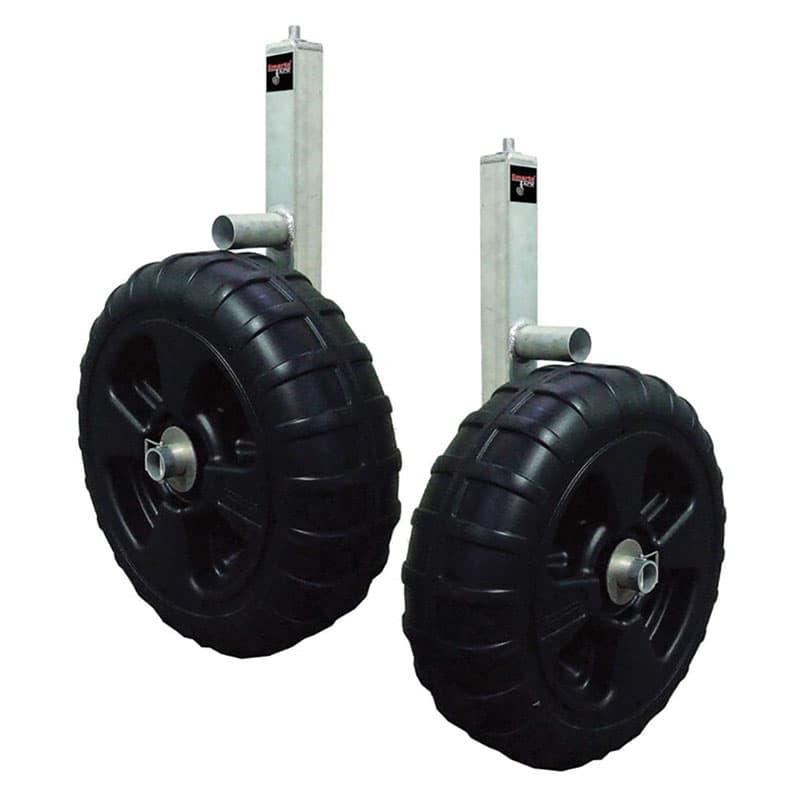 Heavy Duty Plastic Wheels (Per Pair)