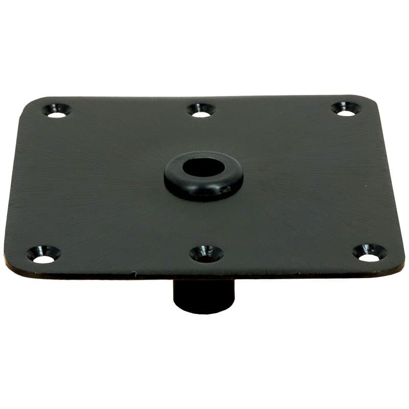 KingPin™ Series Standard Square Mild Steel Base with Nylon Bushing (Bulk)