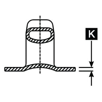 42” Kevel Chock - Cast Steel (DF-483 42”)