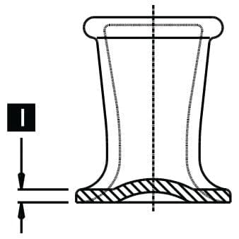 45” Double Bitts - Cast Steel (DF-40)