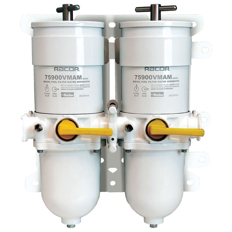 Marine Turbine Series Fuel Filter/Water Separator (Bowl Type: Aluminum Alloy, 360 GPH)