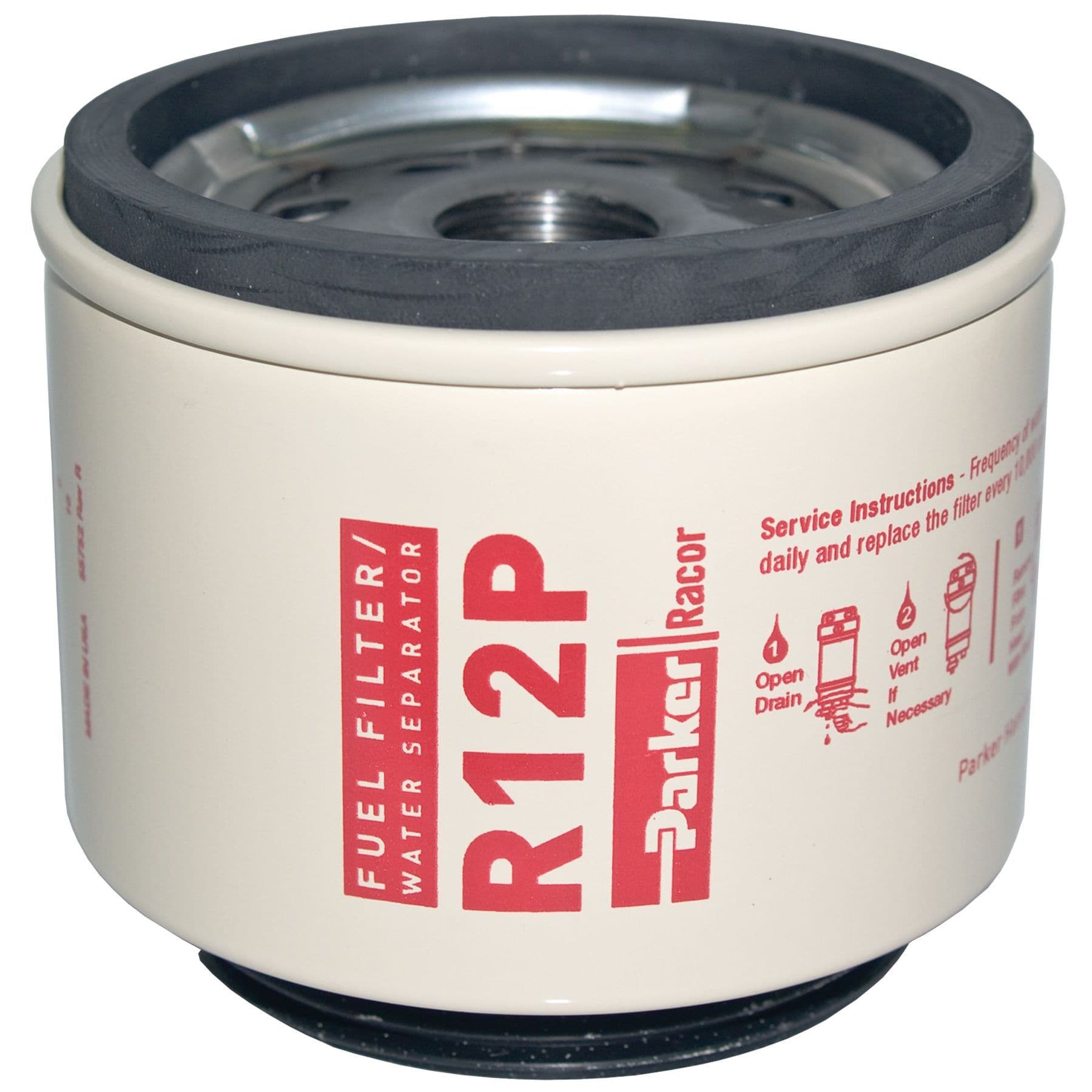 Diesel Spin-On Fuel Filter/Water Separator Replacement Filter, 30 Micron (15 GPH)