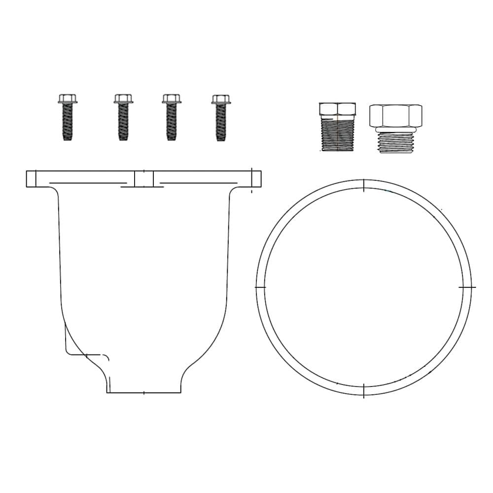 Turbine Series 500MA Replacement Metal Bowl Kit