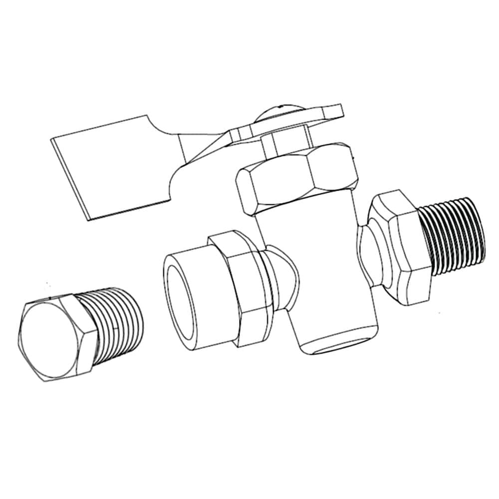 Shut-Off Valve Drain Kit - UL Listed