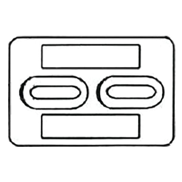 Bolt-On Small Divers Zinc Plate for Hull