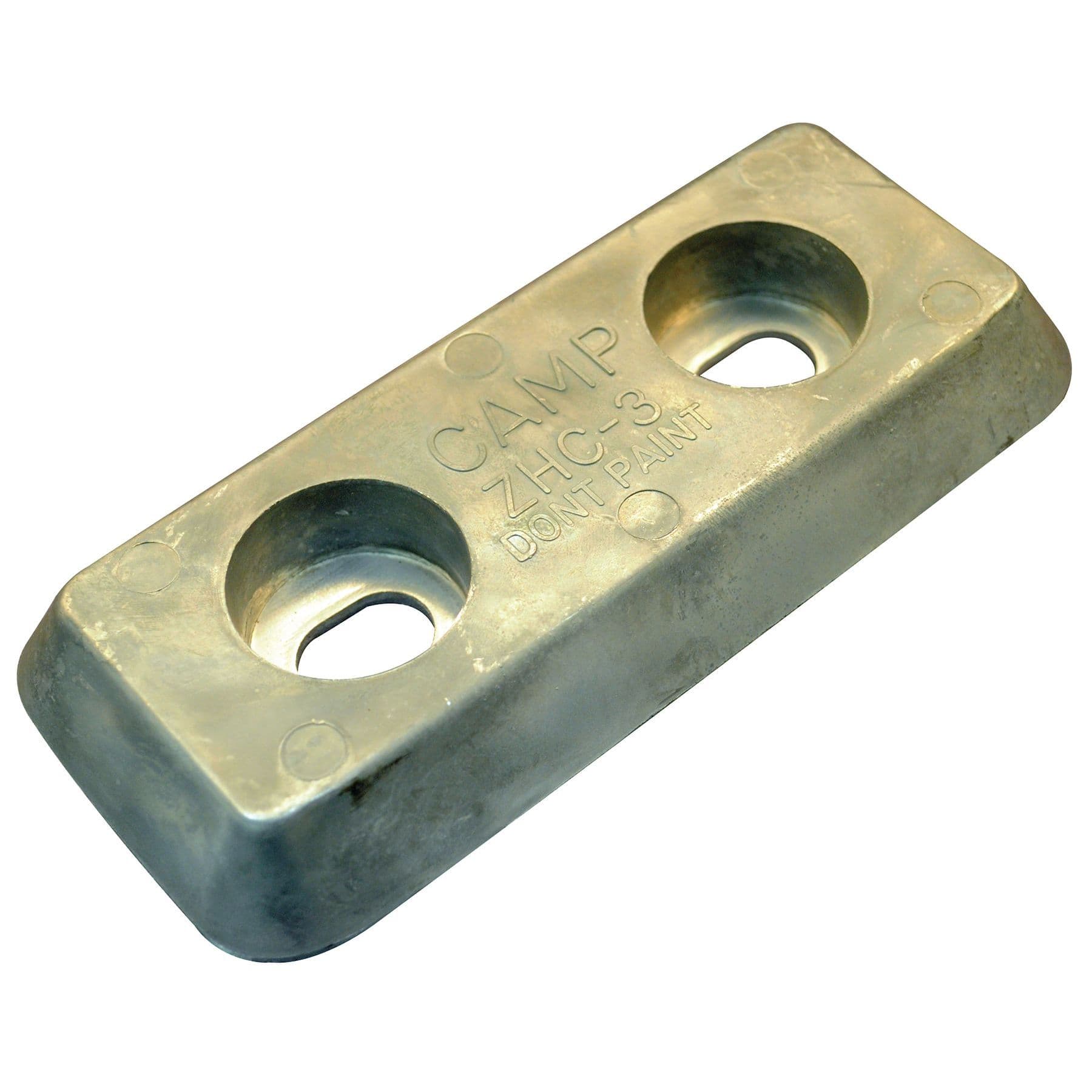 Zinc Plate for Hull - Bolt-On (6-1/4” L x 2-3/4” W x 3/4” T)