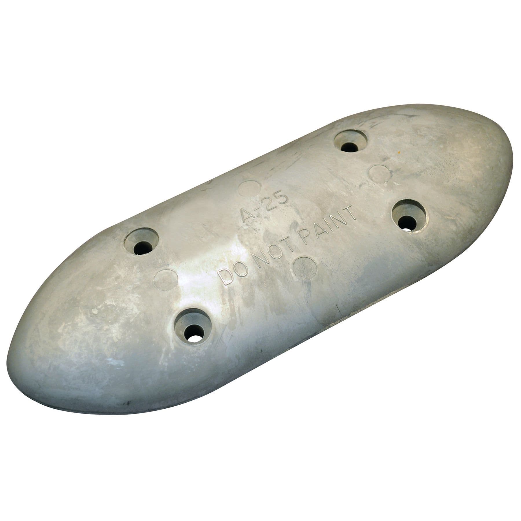 Zinc Plate for Hull - Bolt-On (9-1/4” L x 3-3/8” W x 3/4” T)