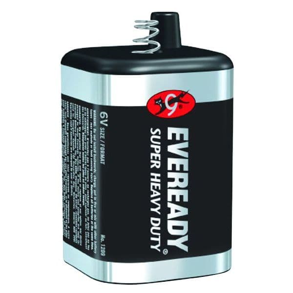6 Volt Lantern Batteries (Super Heavy Duty)