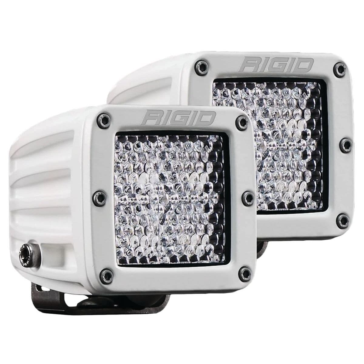 D-Series Pro L.E.D. Spreader Light (Flood Diffused, White, Surface, Sold Per Pair)