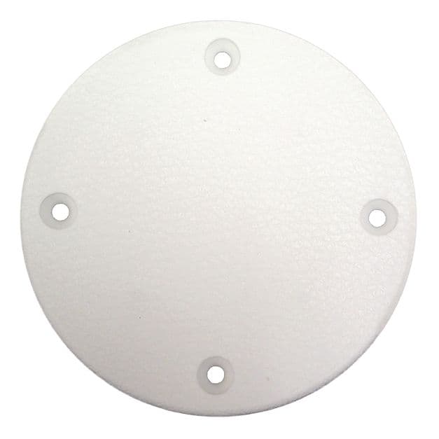 White Cover Plate (4”)