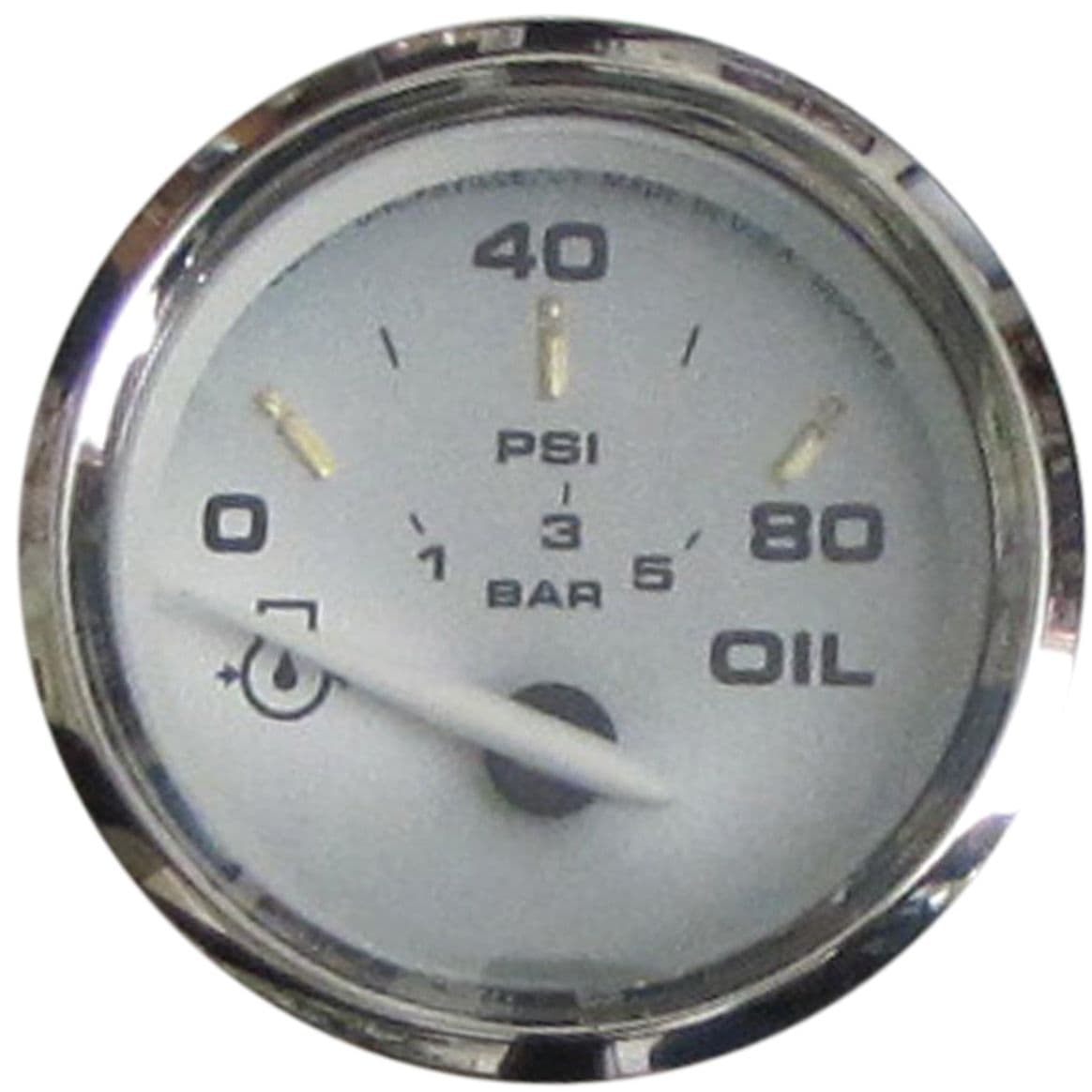 Kronos Gauges - Oil Pressure Gauge (80 PSI)