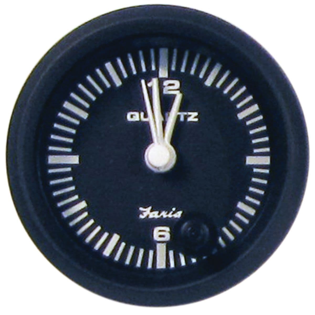 Euro Black Gauges - Clock