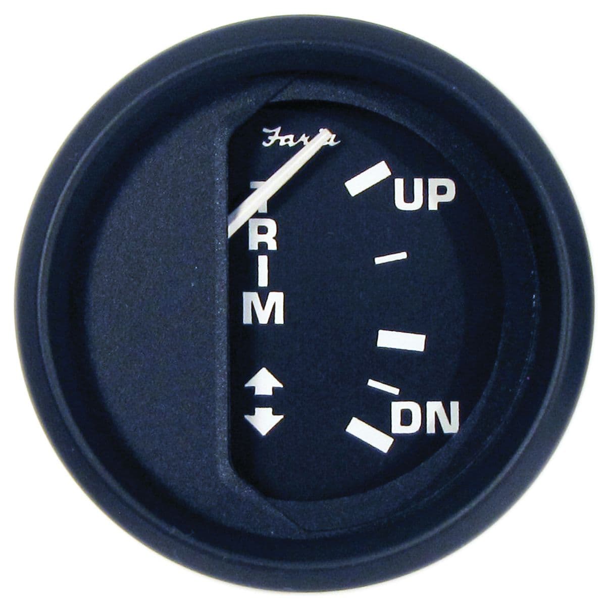 Euro Black Gauges - Trim Gauge (Mer/Mar/Merc, Vol DP, Yam, 2001 & Newer)