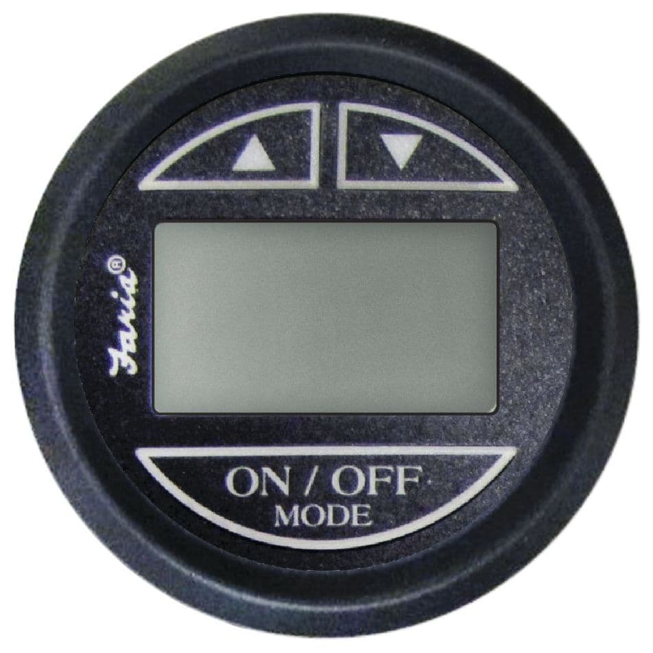 In-Dash Digital Depth Sounder (Euro Black)