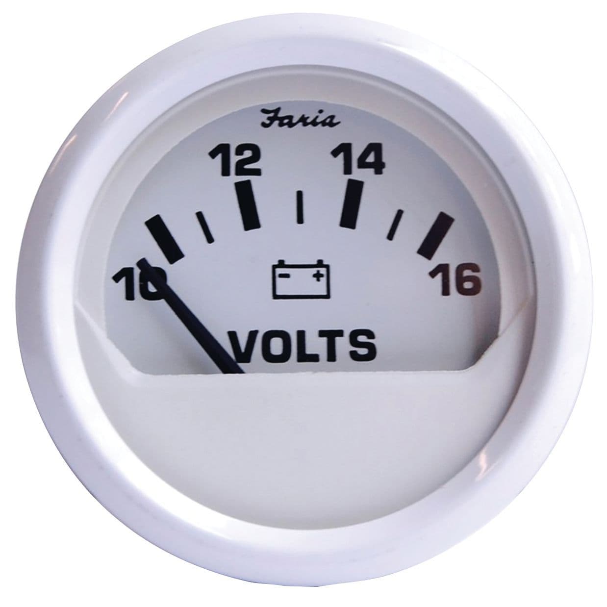 Dress White Gauges - Voltmeter