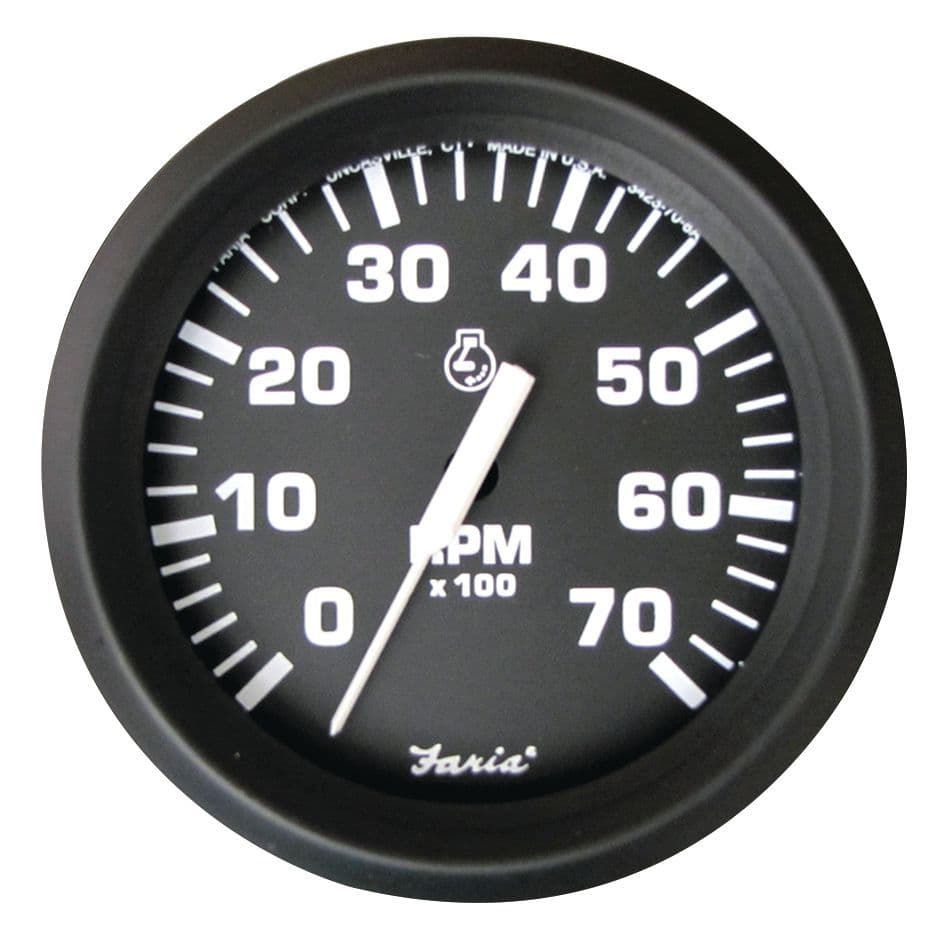 Euro Gauges - Tachometer (All Outboard, 7,000 RPM)