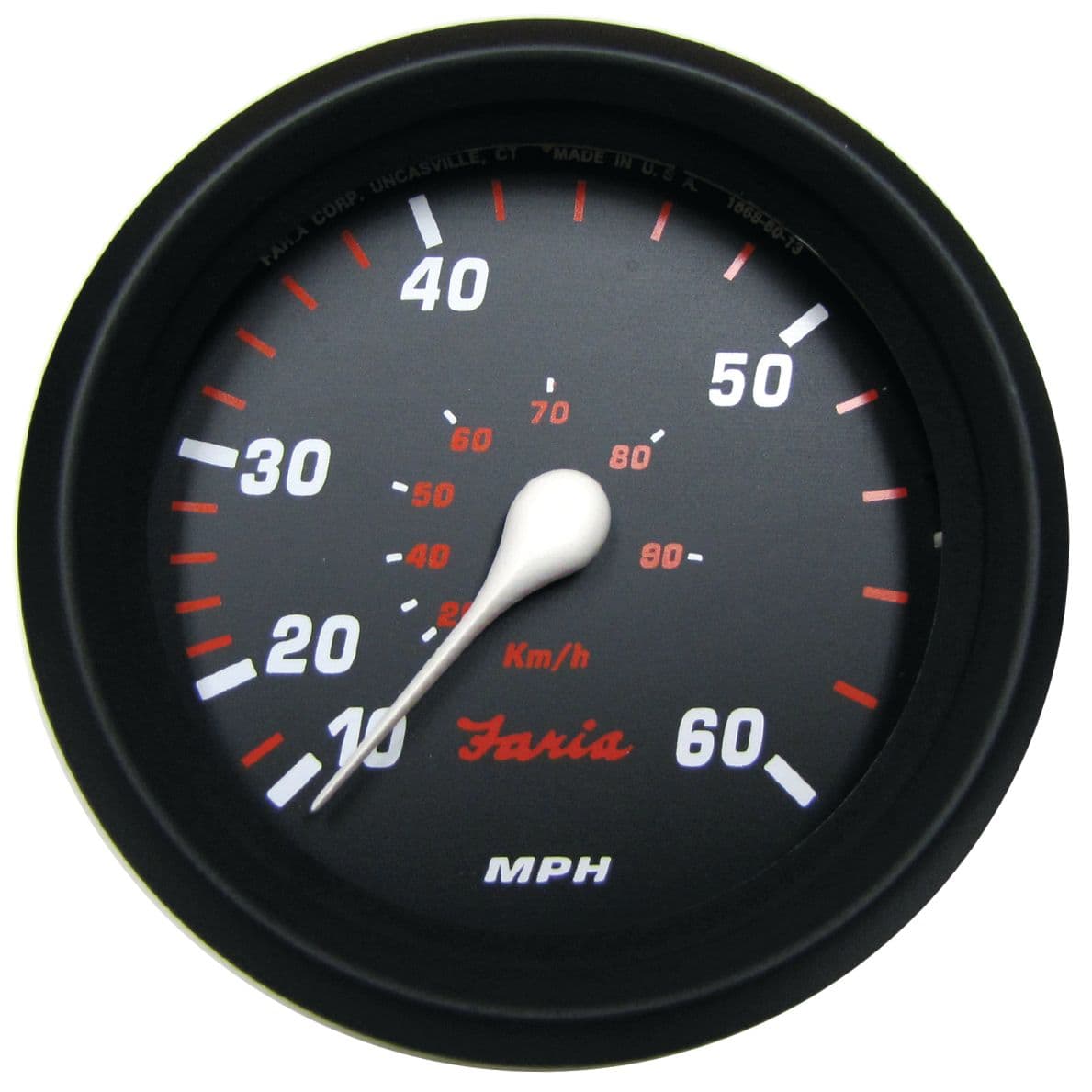 Professional Red Gauges - Speedometer (60 MPH)