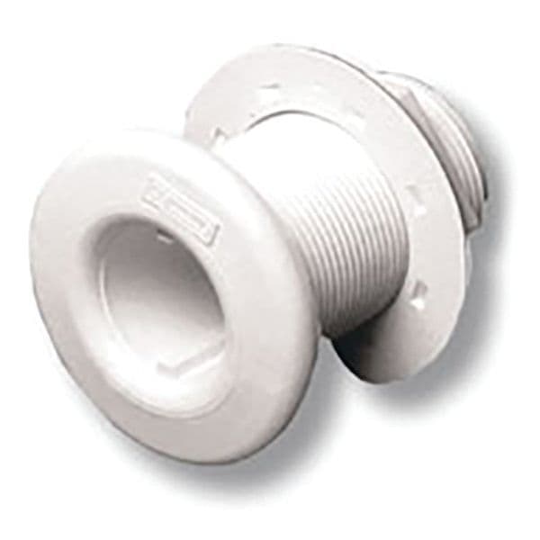 251 Series Plastic Full Threaded/Mushroom Head Thru-Hull Connectors (3/4” Thread)