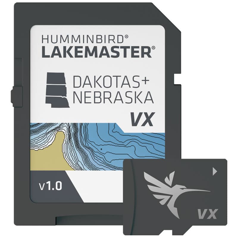 LakeMaster Digital GPS Maps (VX Technology) - Dakotas and Nebraska